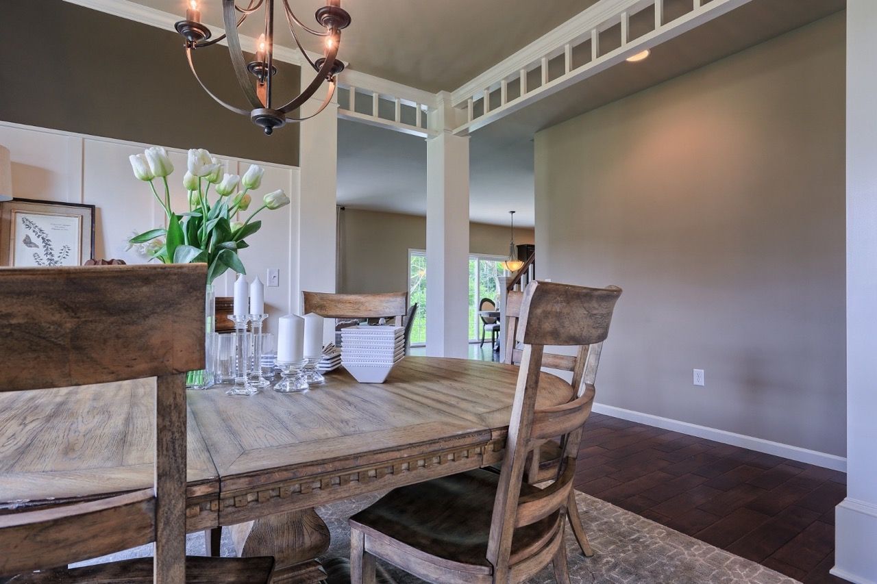 Kitchen Table of the Sienna Model from Garman Builders
