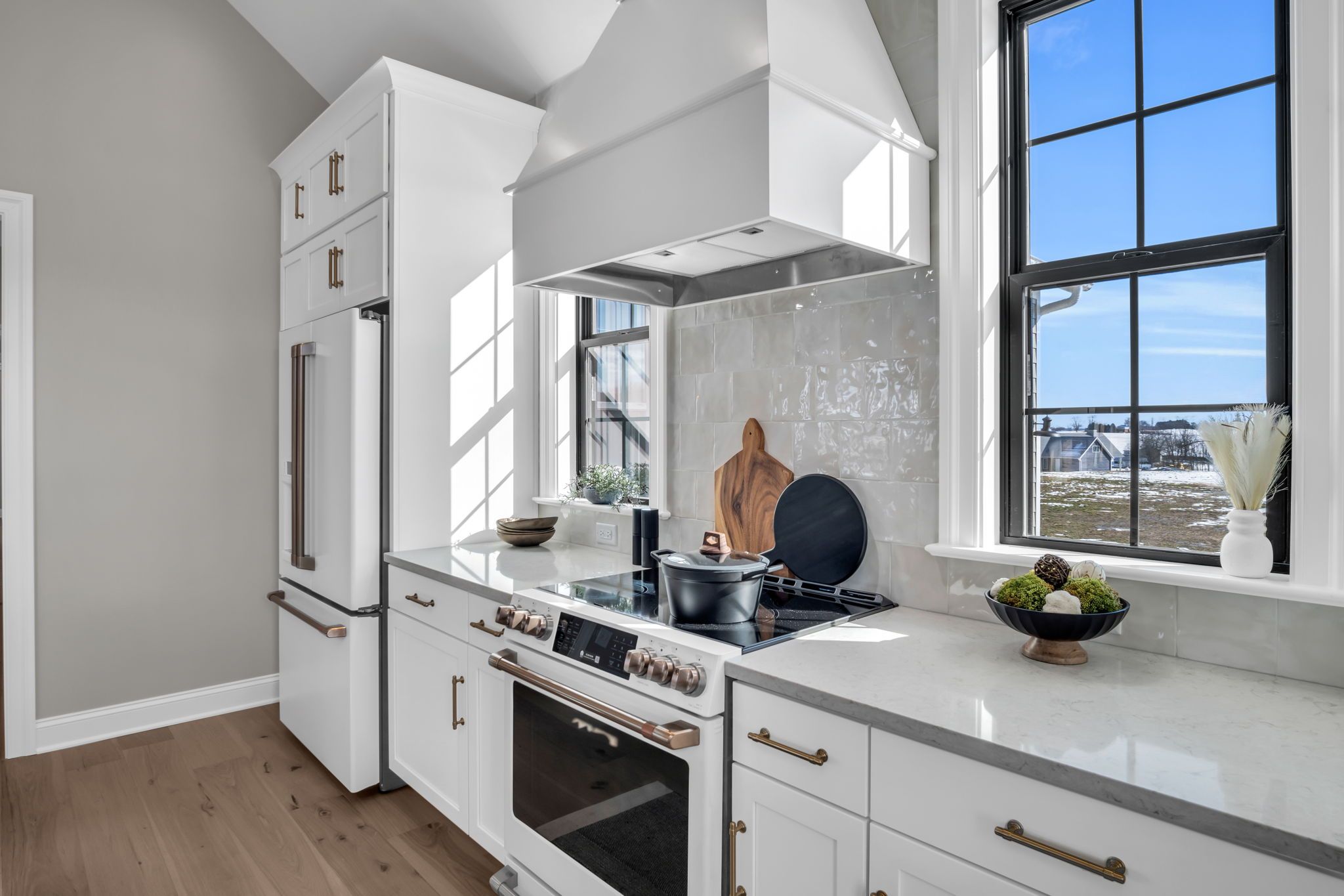 Kitchen in the Arbor model from Garman Builders