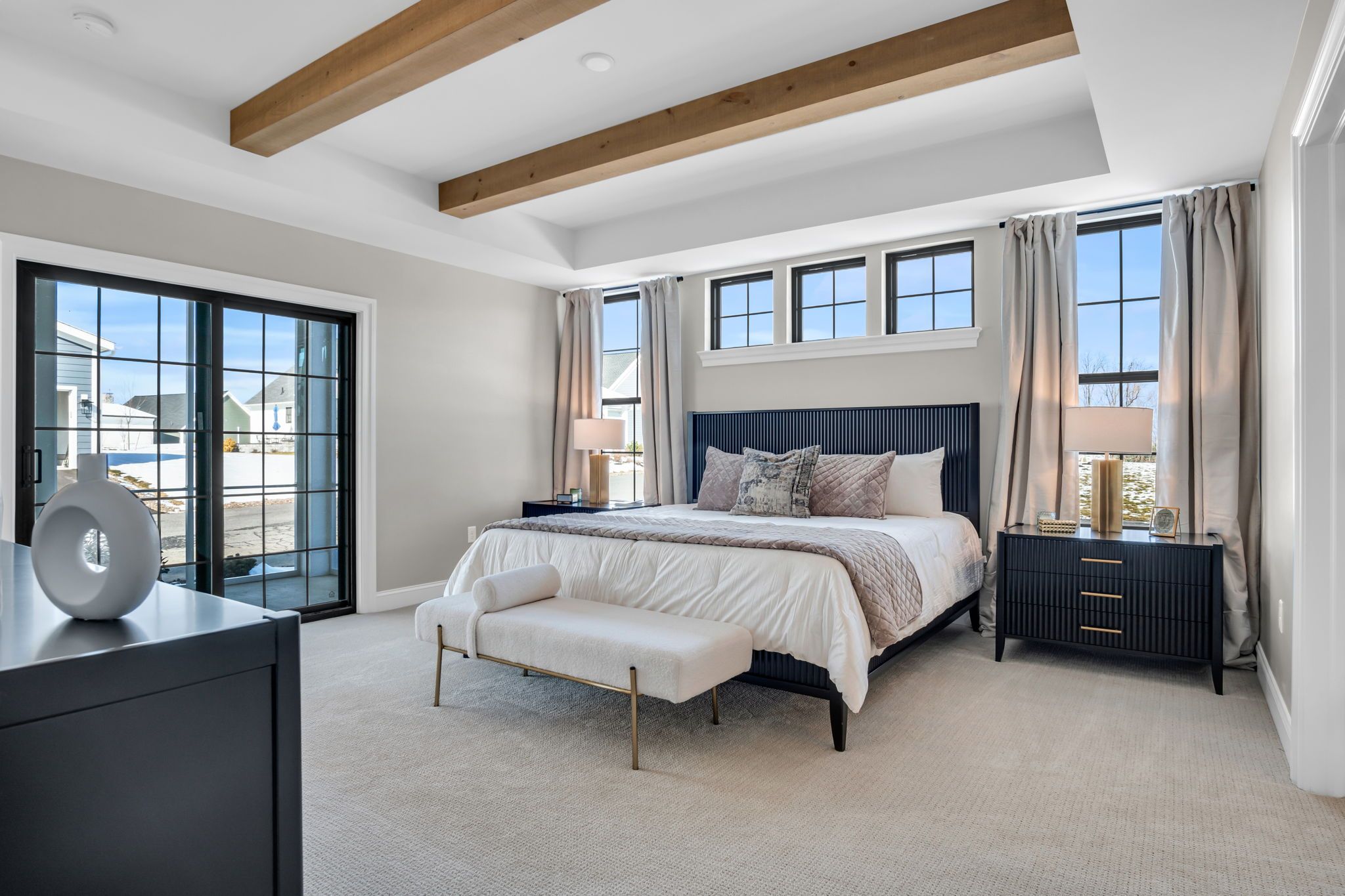 Bedroom in the Arbor model from Garman Builders