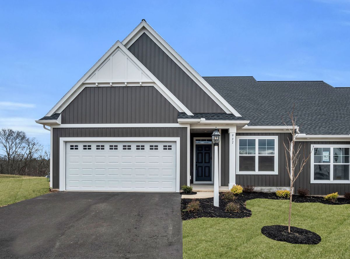 Front Elevation of the Griffin Model from Garman Builders