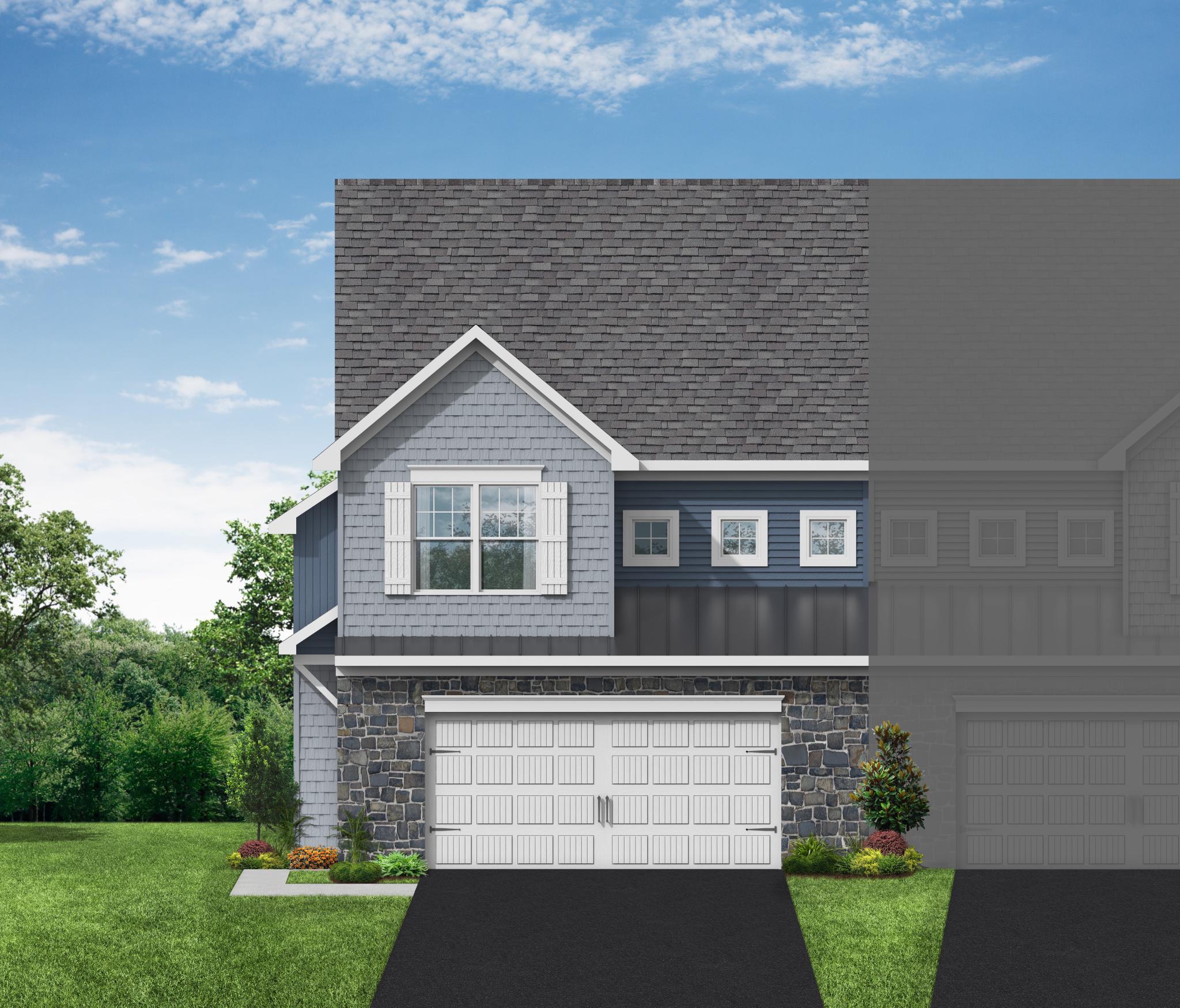 Front Elevation of the McKenna Model from Garman Builders