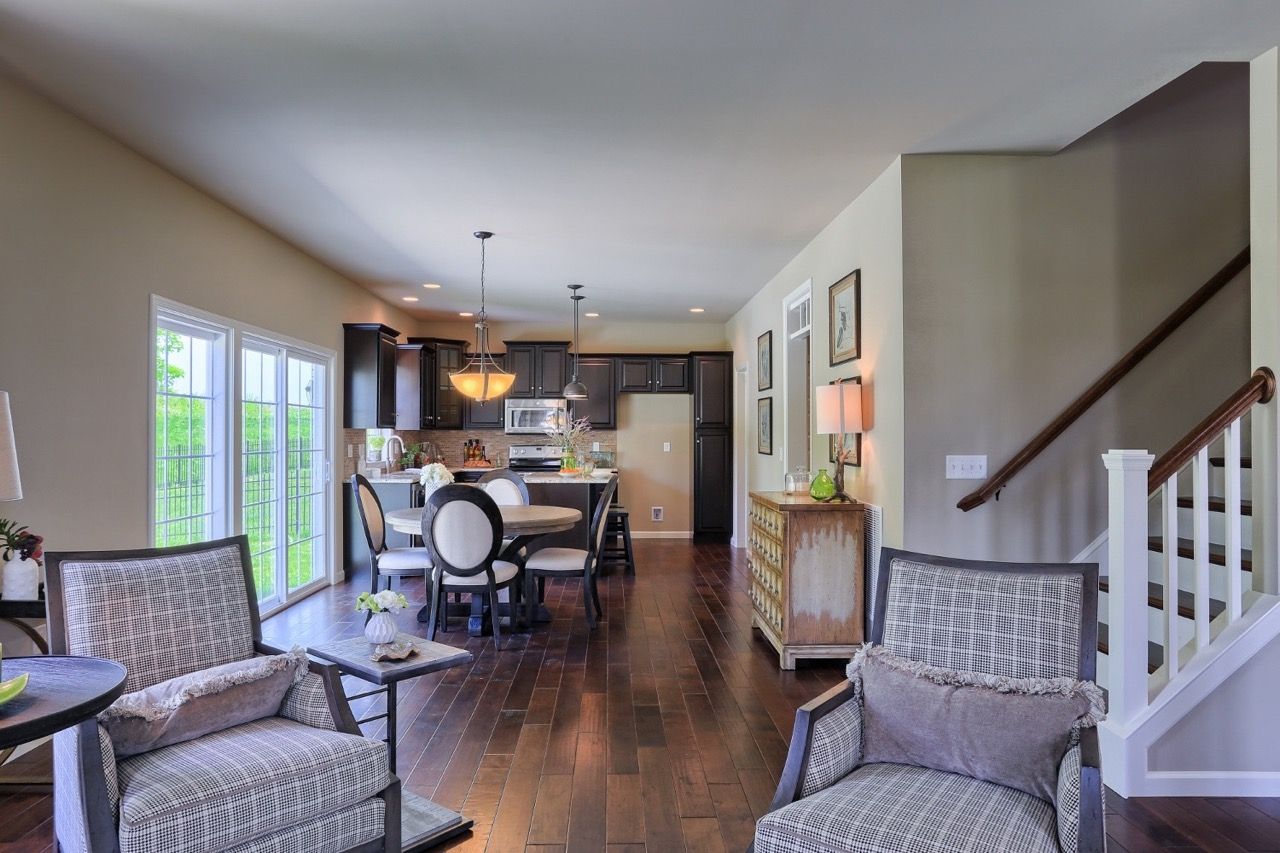 Kitchen of the Sienna Model from Garman Builders
