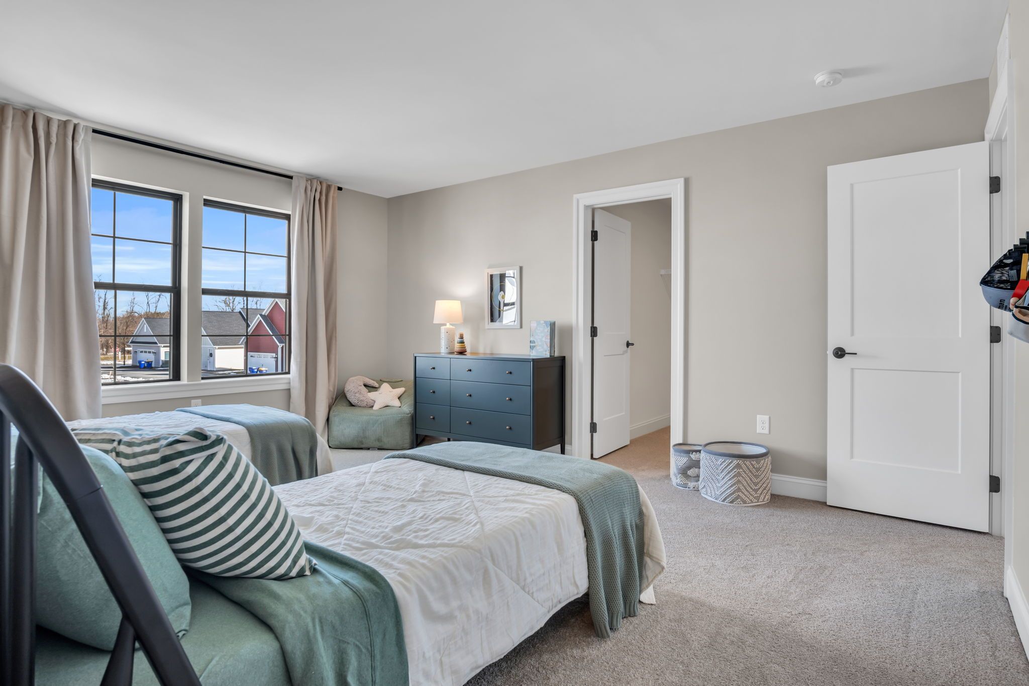 Bedroom in the Arbor model from Garman Builders