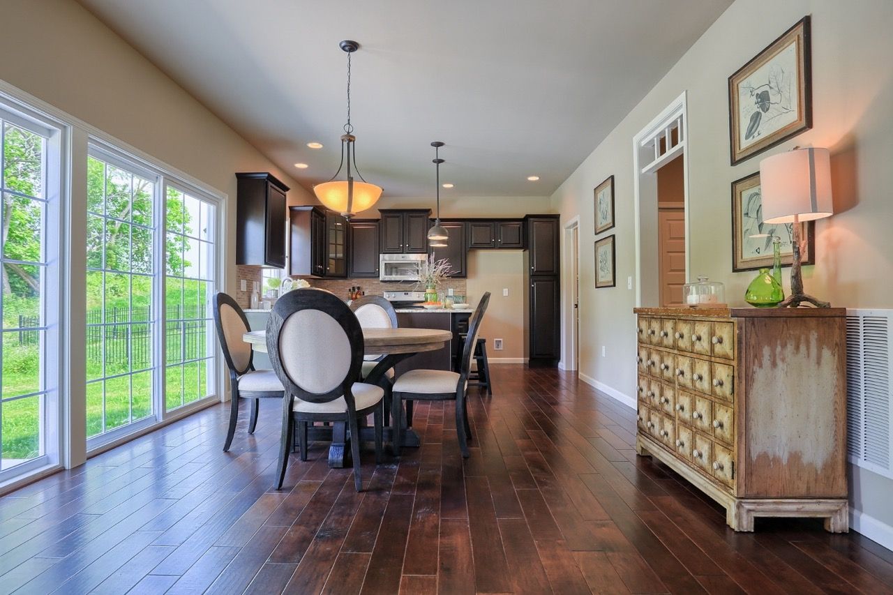Kitchen of the Sienna Model from Garman Builders