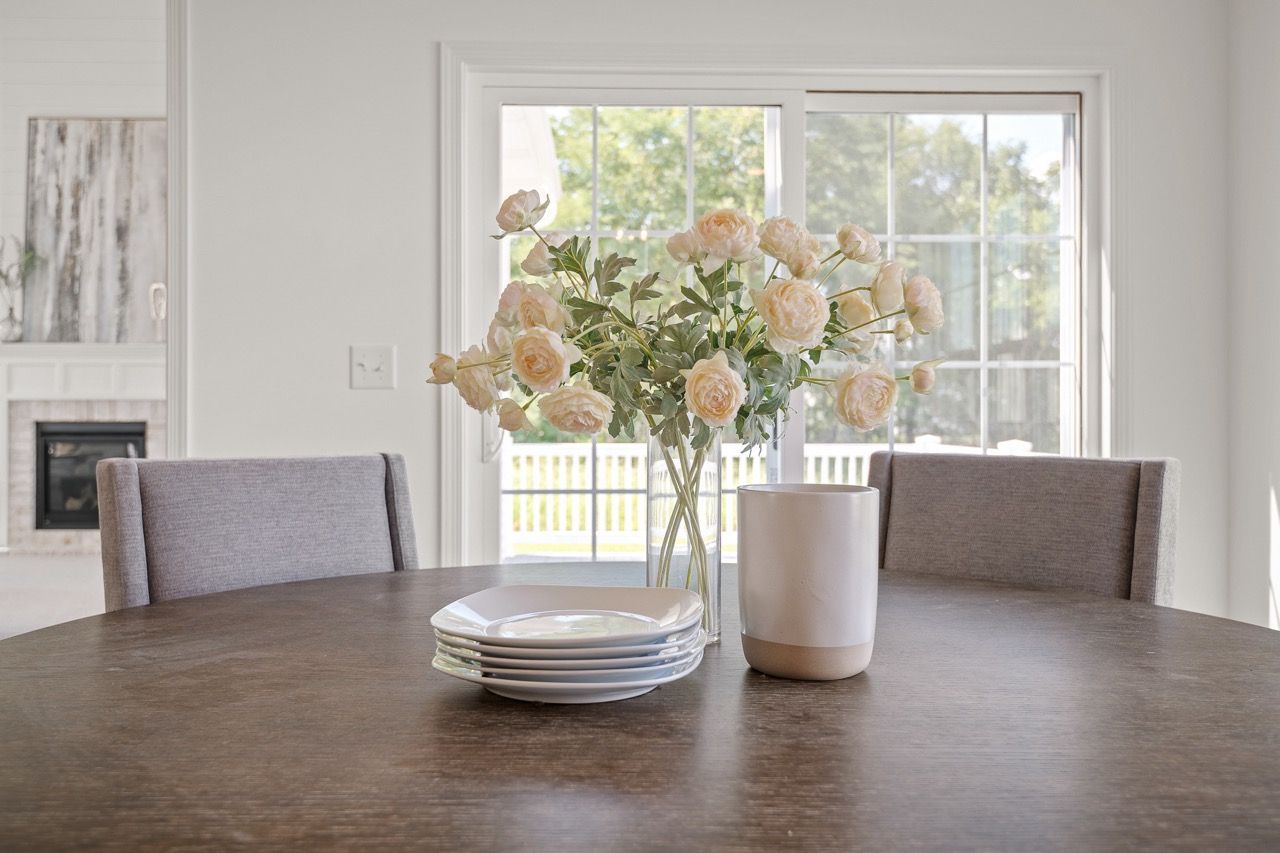 Kitchen in the Ariel model from Garman Builders