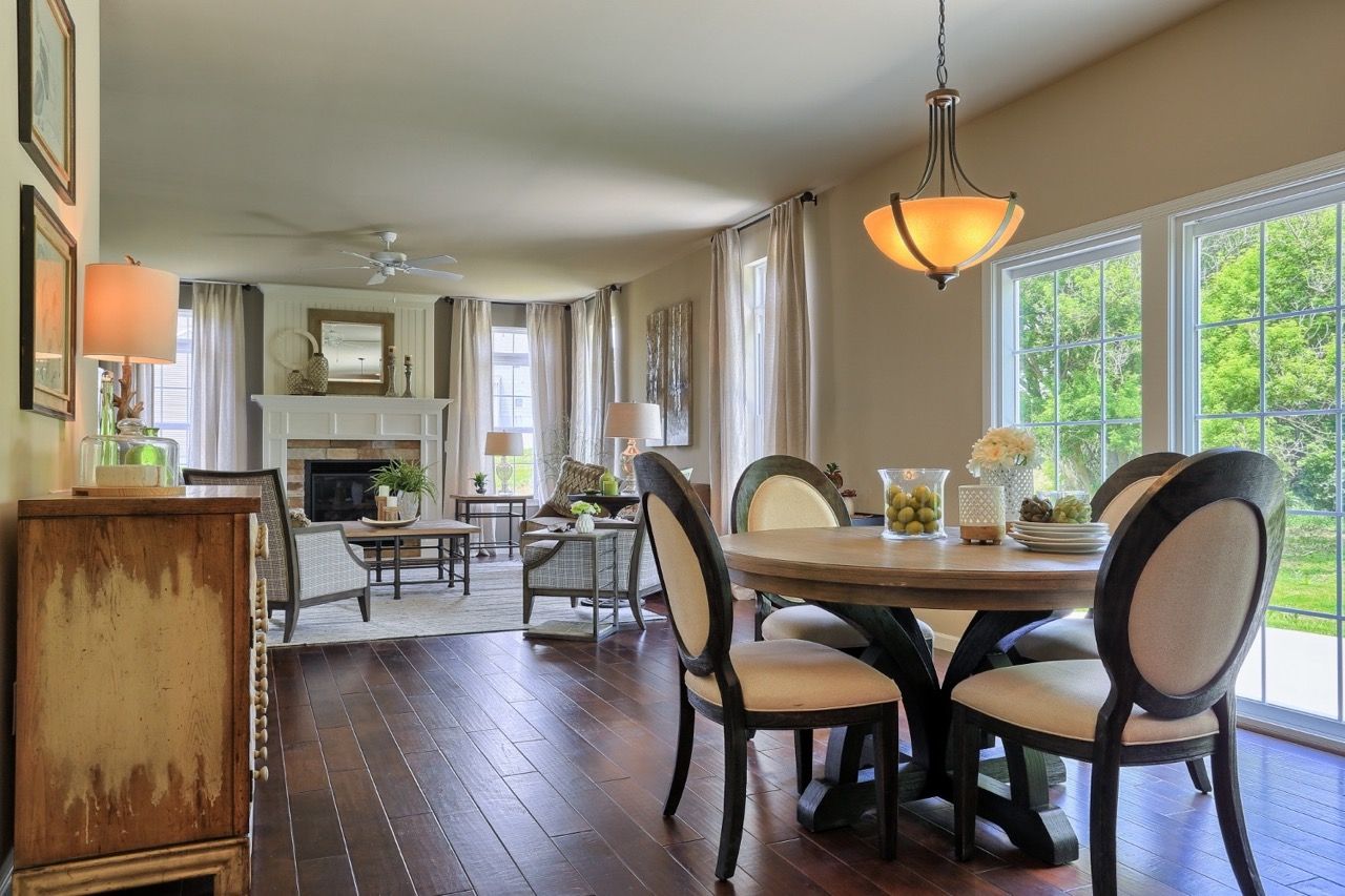 Kitchen of the Sienna Model from Garman Builders