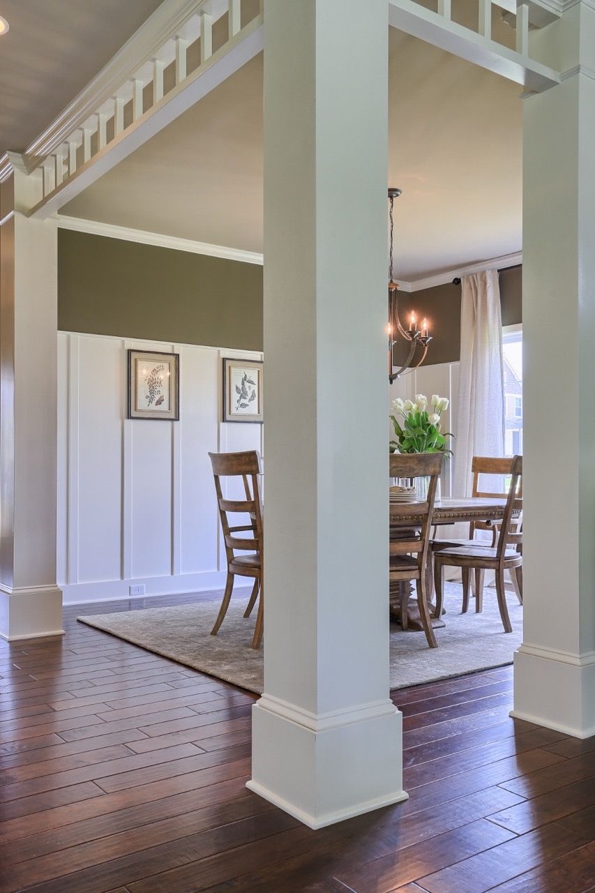 Dining Room of the Sienna Model from Garman Builders