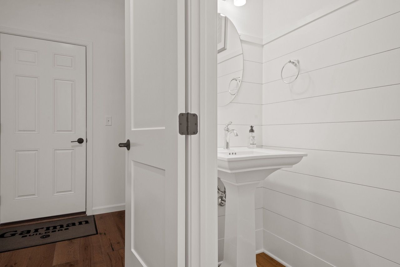 Powder Room in the Ariel model from Garman Builders
