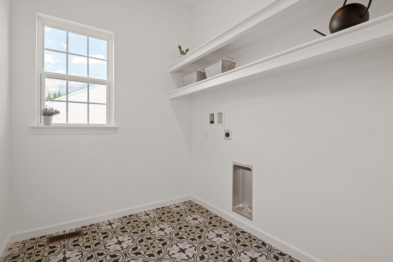 Laundry Room in the Ariel model from Garman Builders