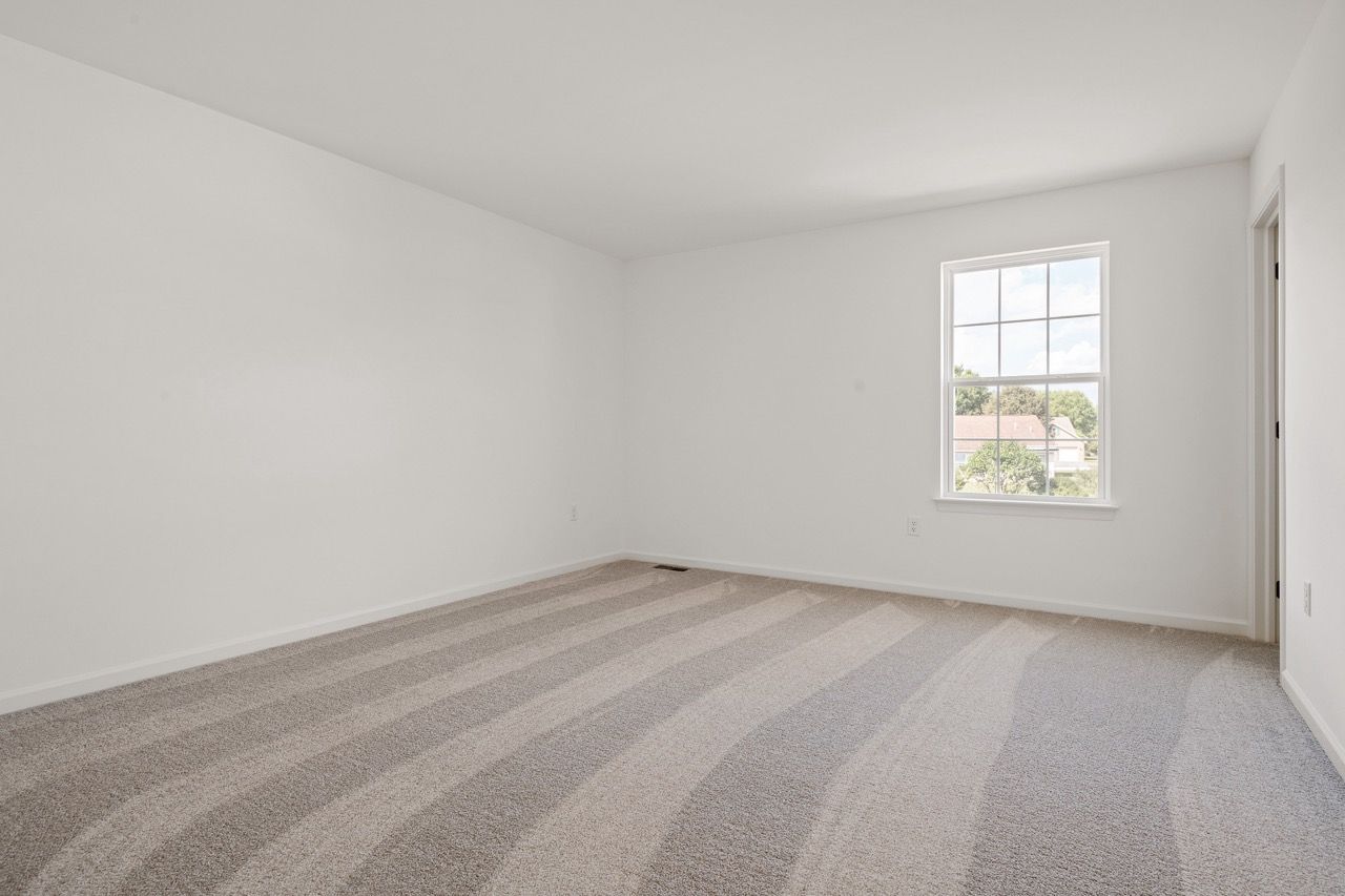 Empty bedroom in the Ariel model from Garman Builders