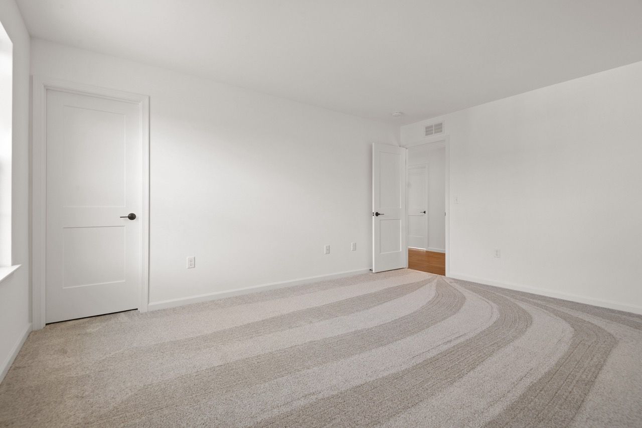 Empty bedroom in the Ariel model from Garman Builders