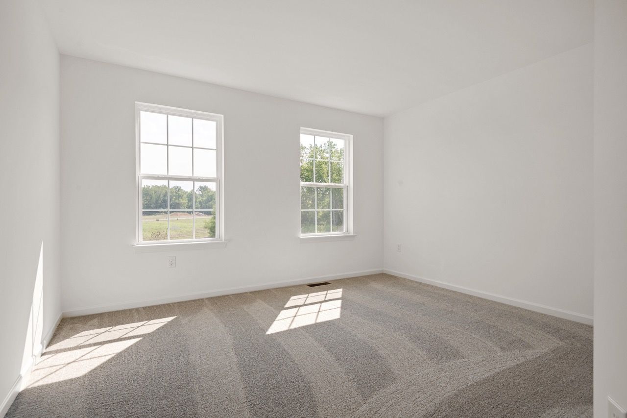 Empty room in the Ariel model from Garman Builders