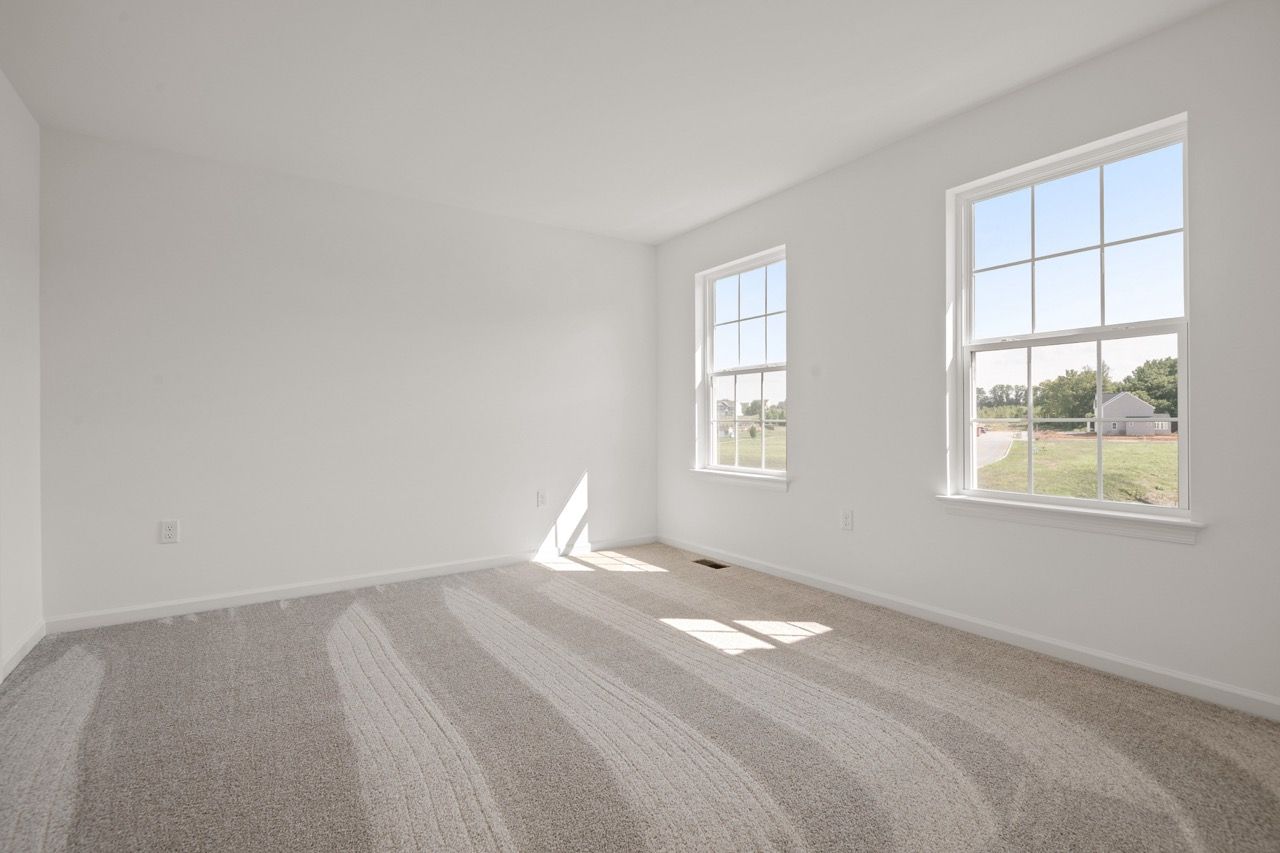 Empty room in the Ariel model from Garman Builders