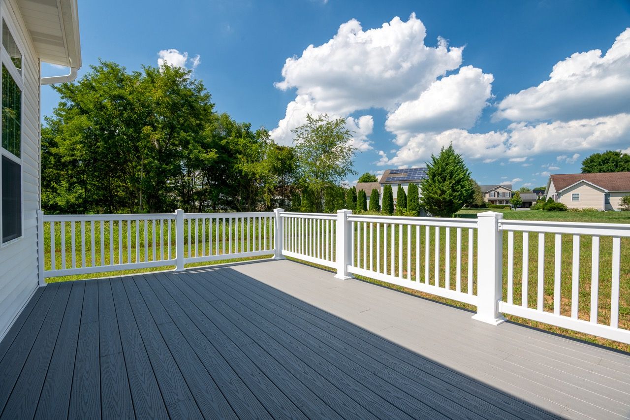 Patio of the Ariel model from Garman Builders
