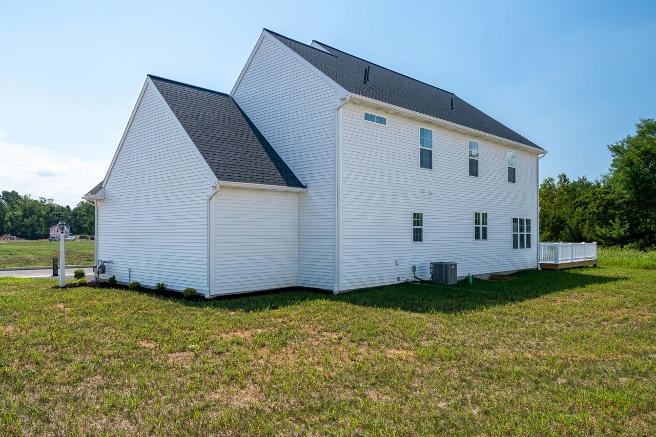 Rear elevation of the Ariel model from Garman Builders