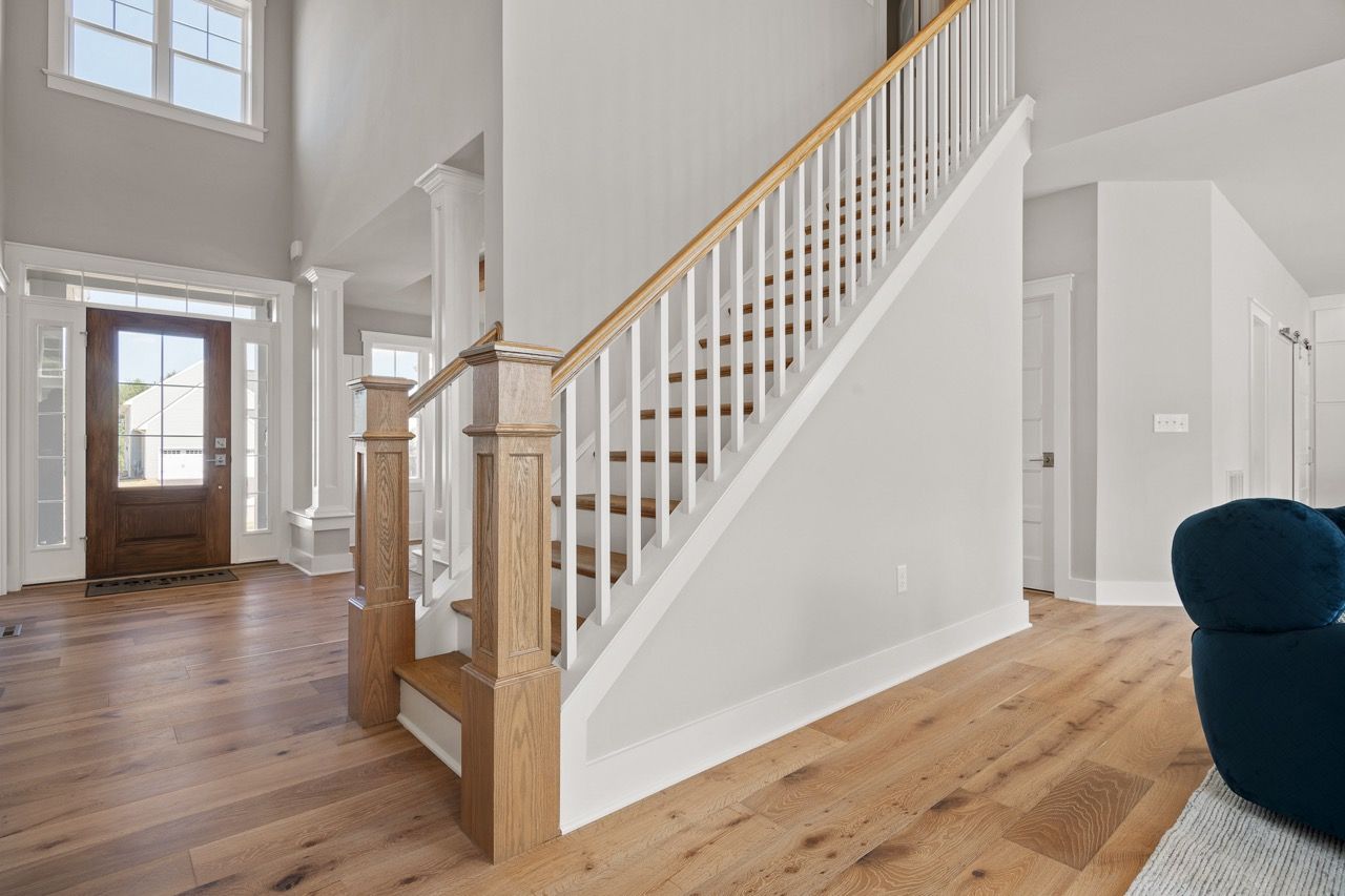 Staircase of the Davenport Model from Garman Builders