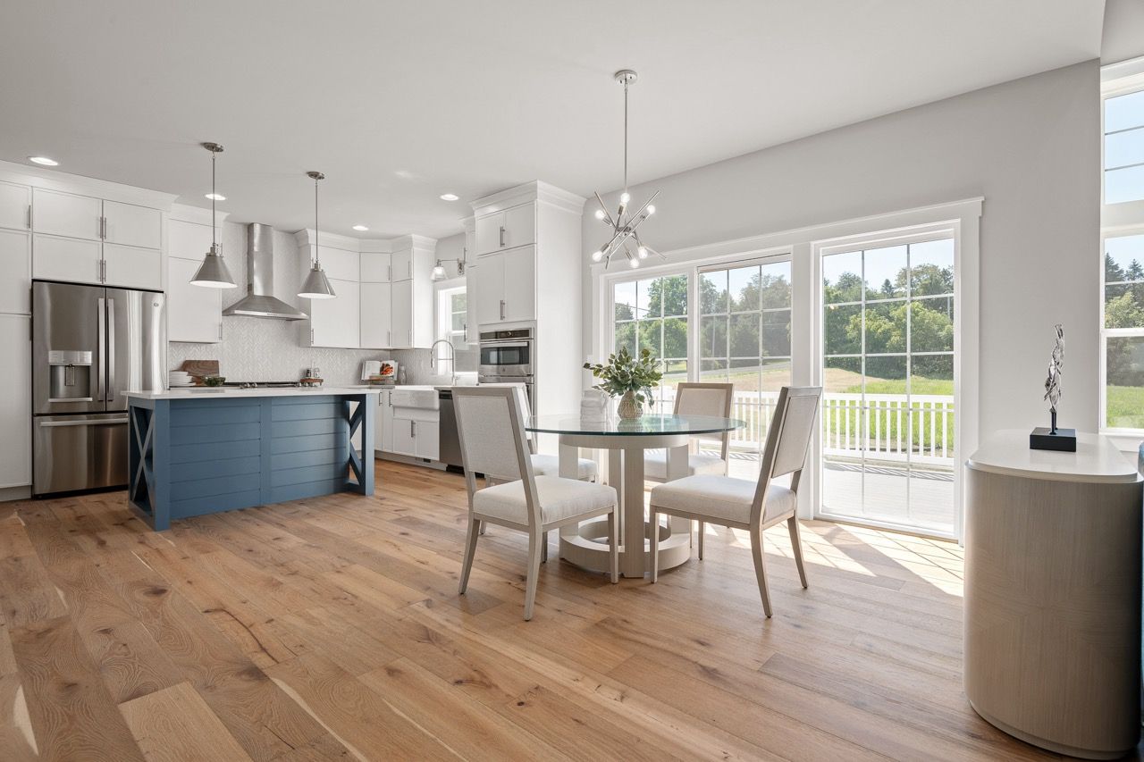 Kitchen of the Davenport Model from Garman Builders