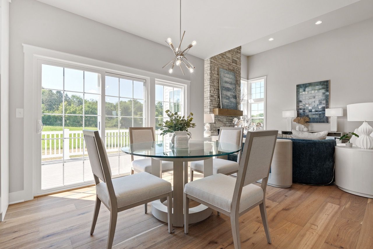 Kitchen of the Davenport Model from Garman Builders