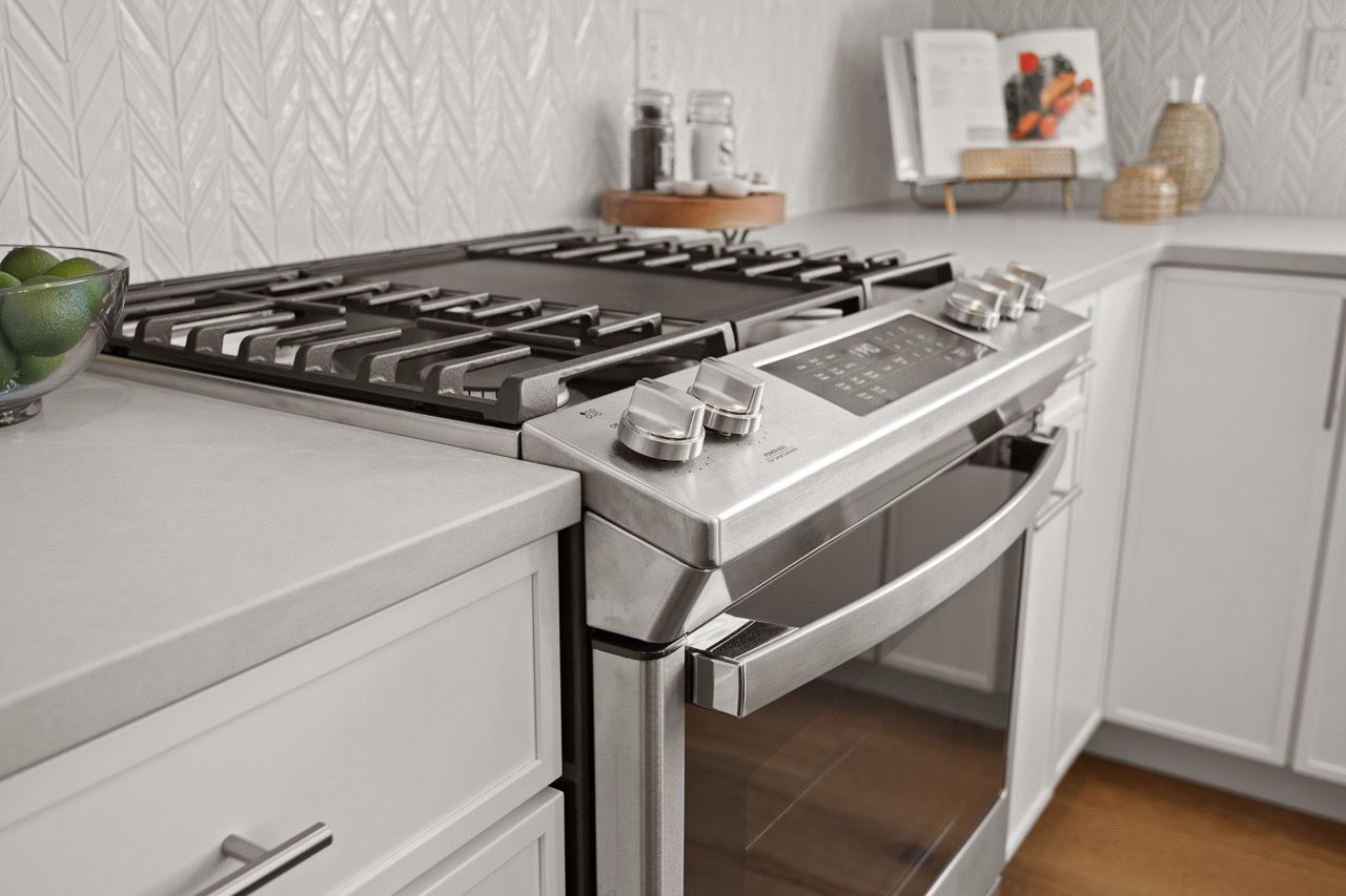 Kitchen of the Davenport Model from Garman Builders