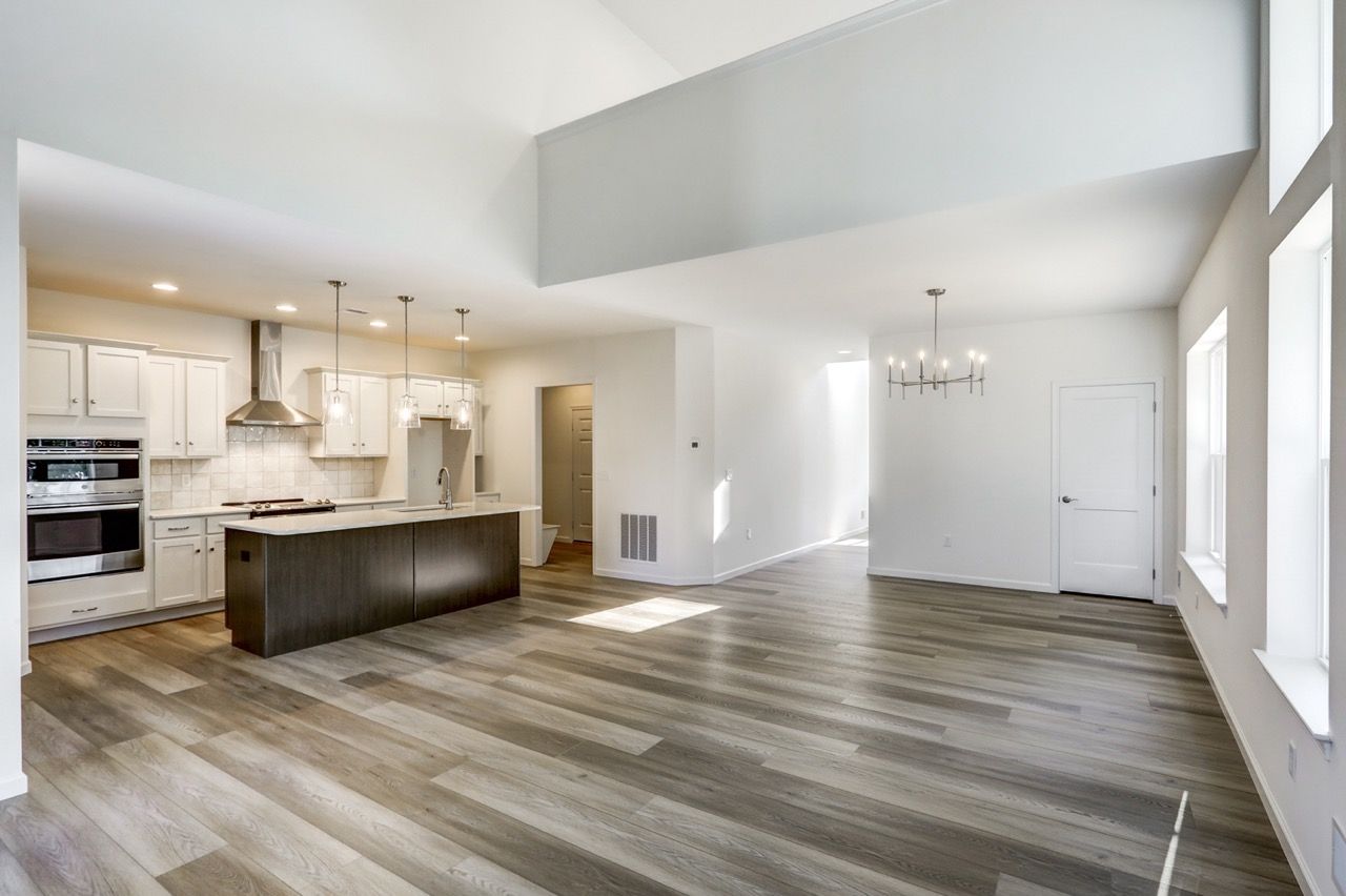 Kitchen of the Sloane II Model from Garman Builders
