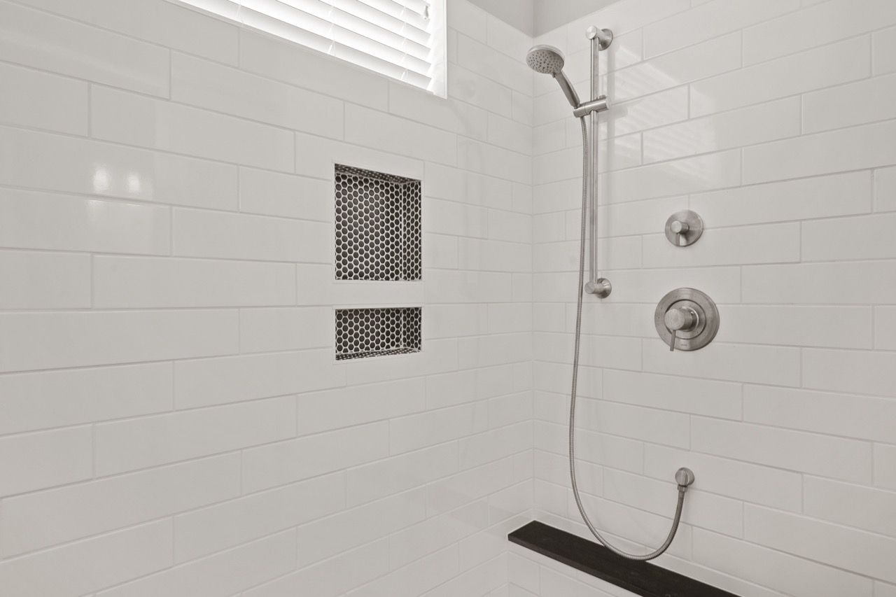 Full bathroom of the Davenport Model from Garman Builders