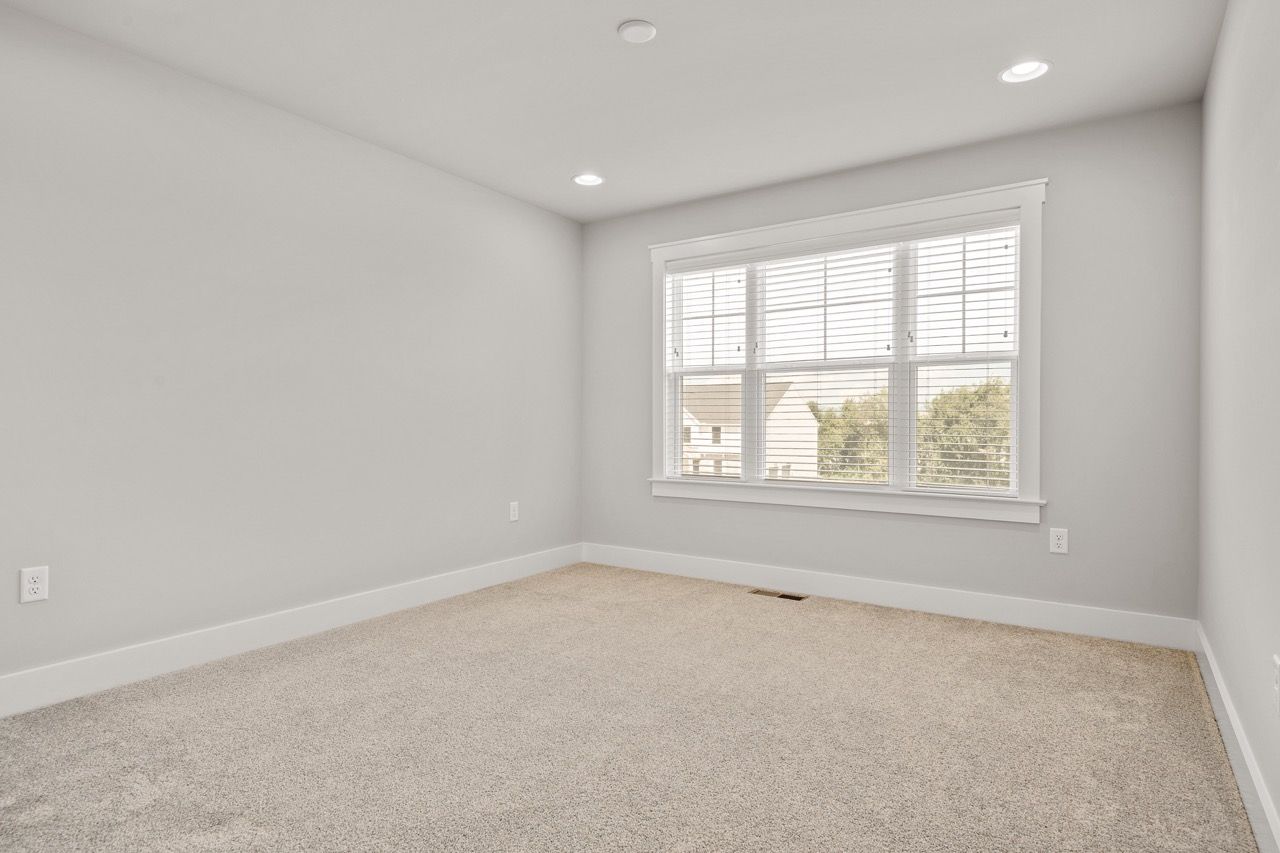 Bedroom of the Davenport Model from Garman Builders