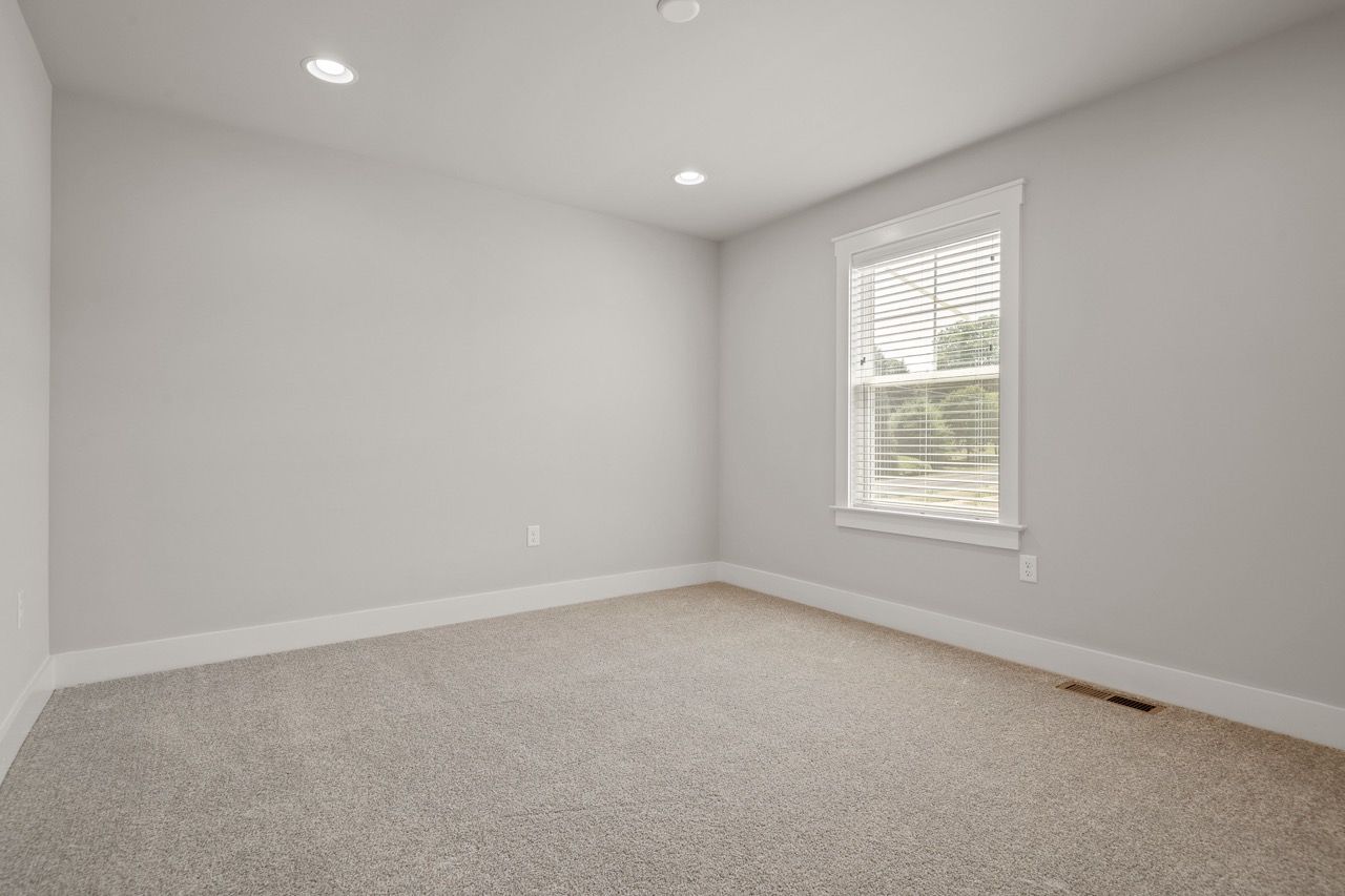 Bedroom of the Davenport Model from Garman Builders