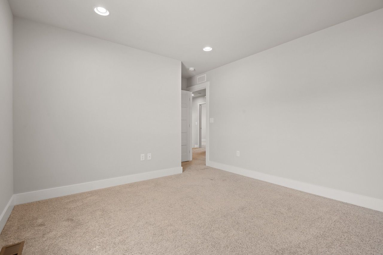 Bedroom of the Davenport Model from Garman Builders