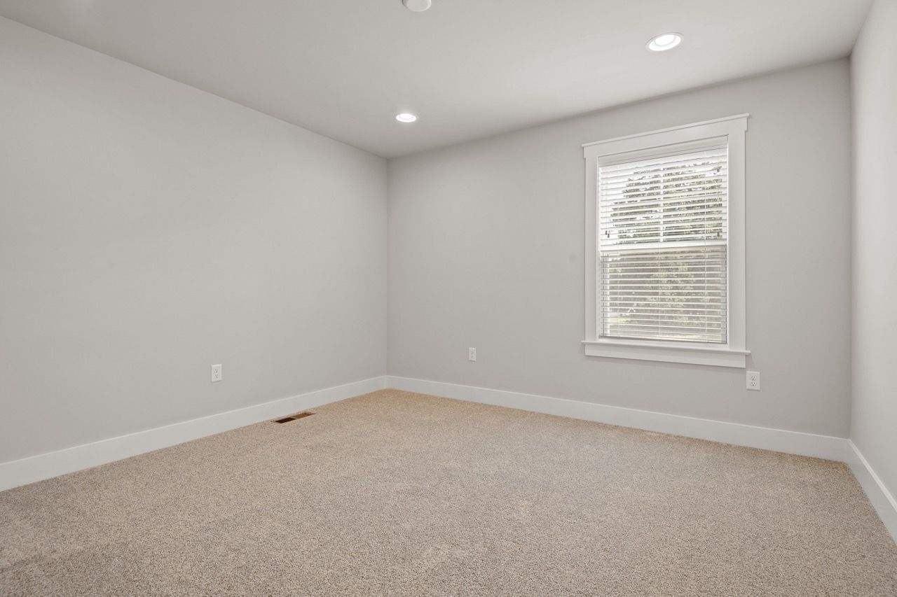 Bedroom of the Davenport Model from Garman Builders