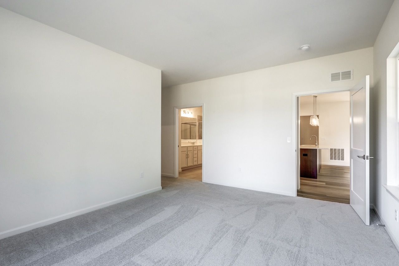 Empty Bedroom of the Sloane II Model from Garman Builders