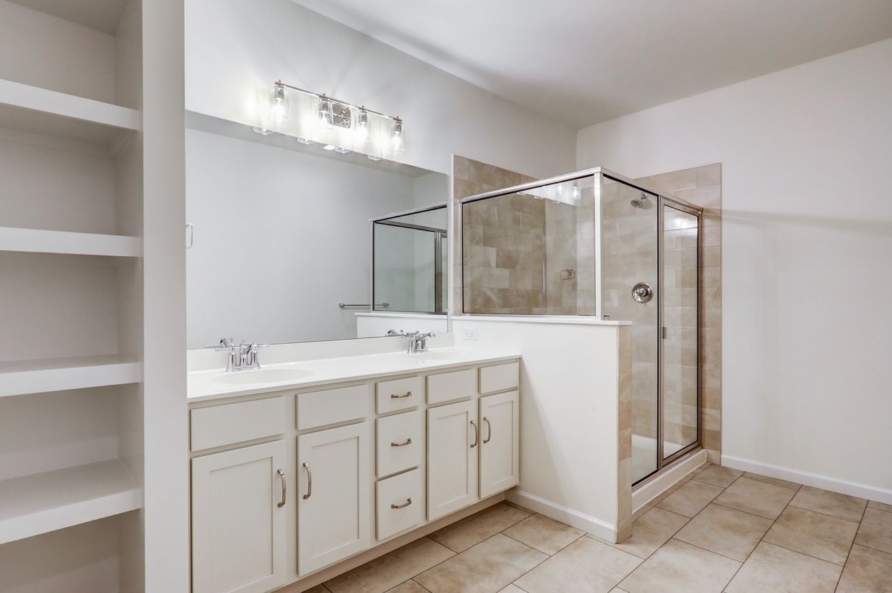 Full Bathroom of the Sloane II Model from Garman Builders