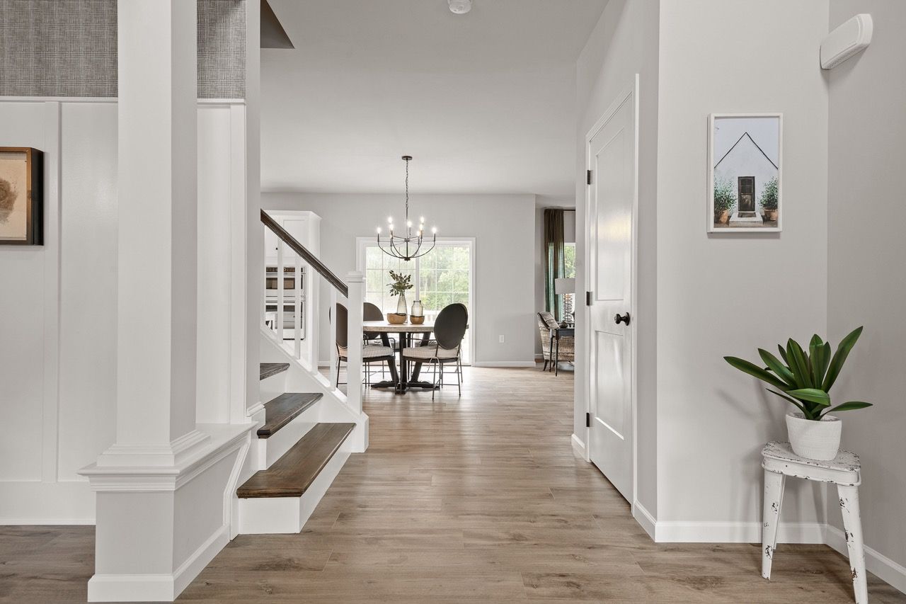 Hallway of the Nottingham Model from Garman Builders