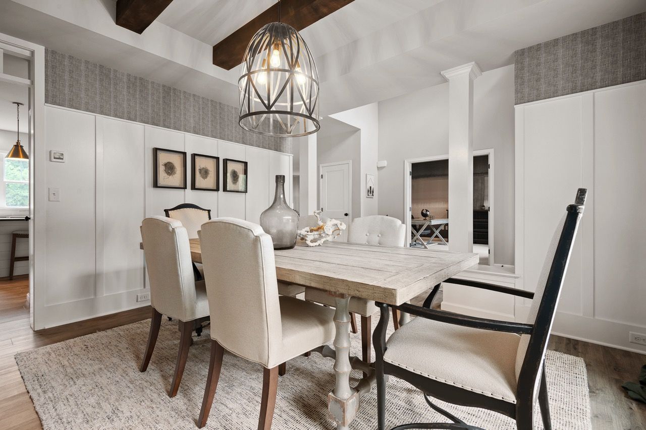 Dining Room of the Nottingham Model from Garman Builders