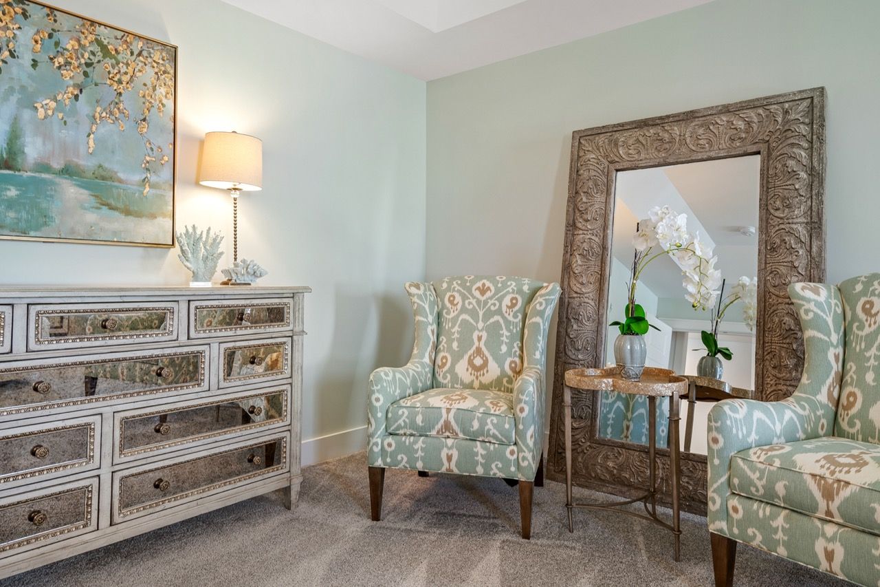 Large Bedroom of the Mackenzie Model from Garman Builders