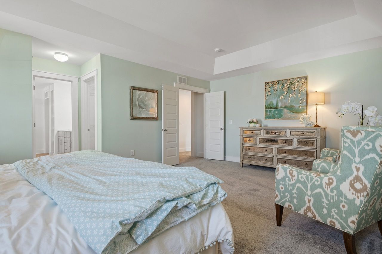 Large Bedroom of the Mackenzie Model from Garman Builders