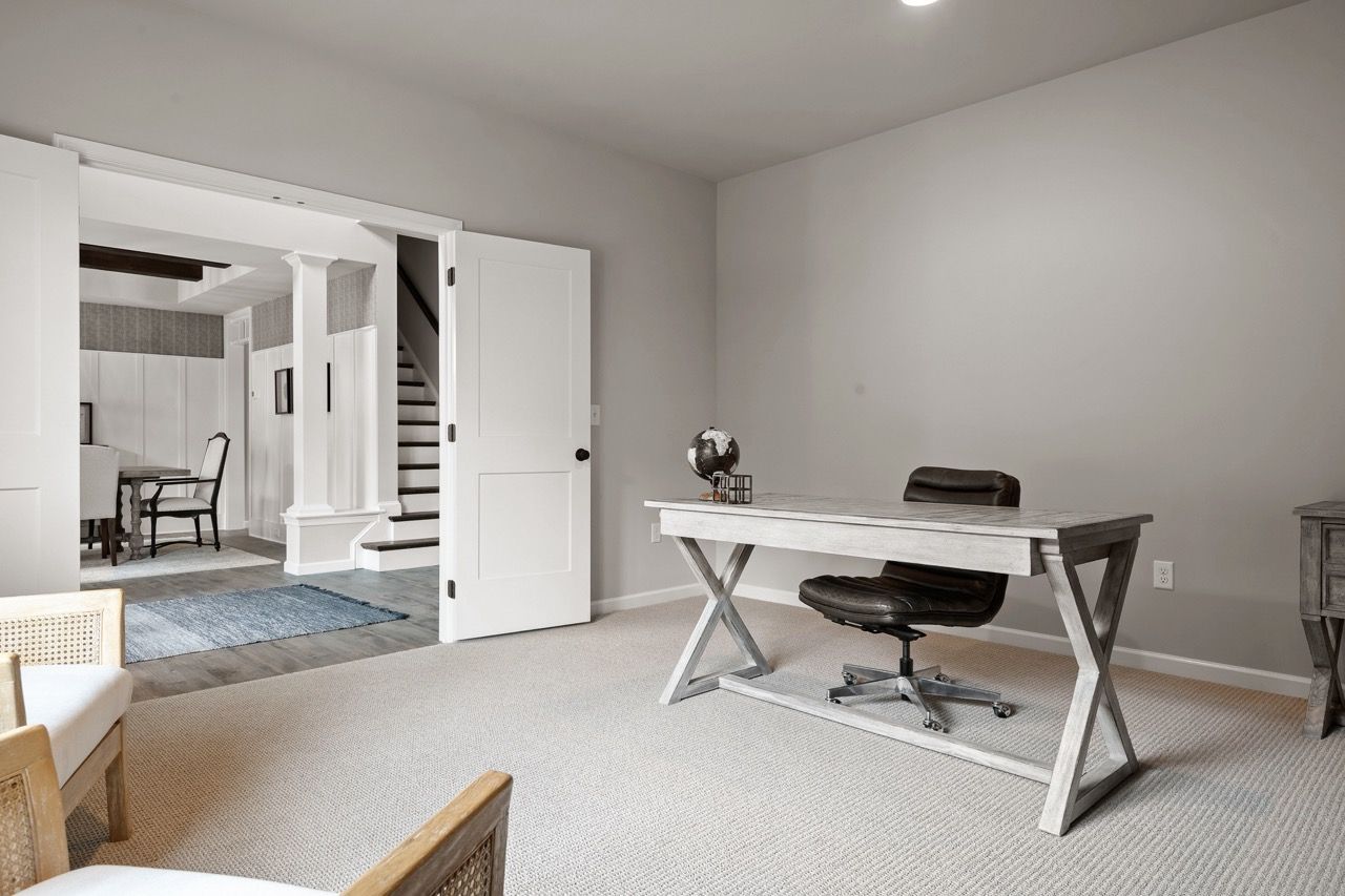 Home Office of the Nottingham Model from Garman Builders