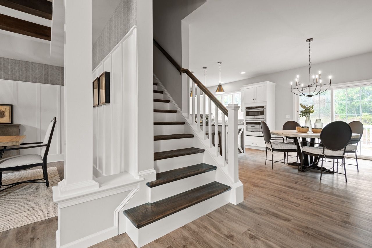 Staircase of the Nottingham Model from Garman Builders