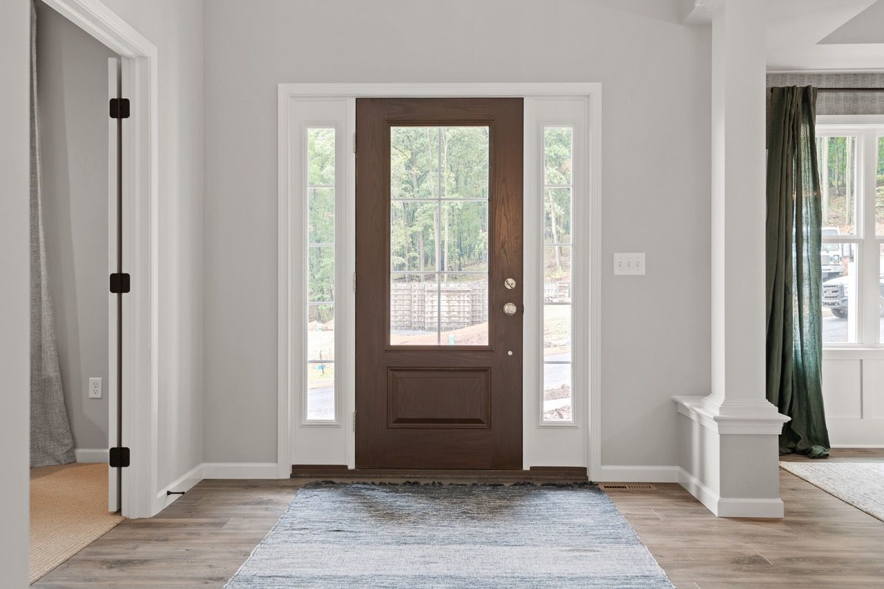 Front Door of the Nottingham Model from Garman Builders