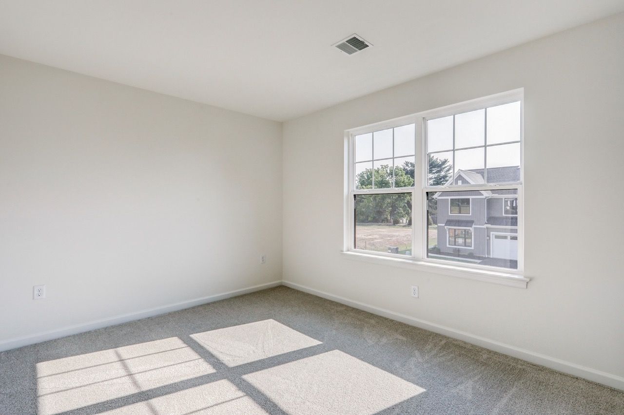 Empty Bedroom of the Sloane II Model from Garman Builders