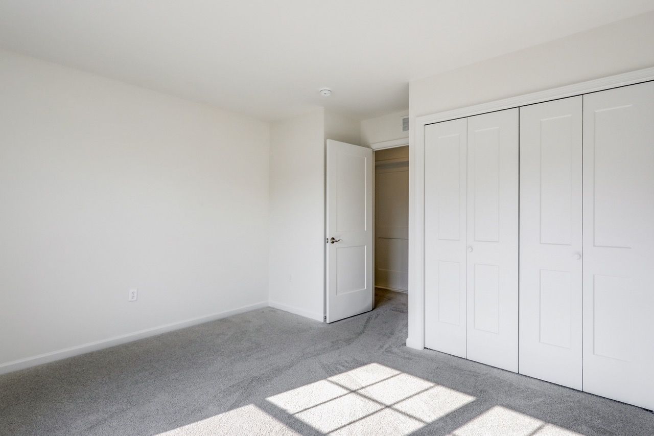 Empty Bedroom of the Sloane II Model from Garman Builders