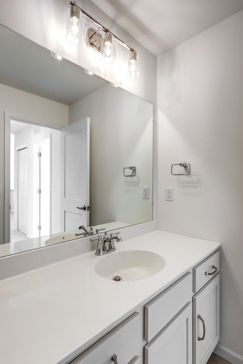 Full Bathroom of the Sloane II Model from Garman Builders