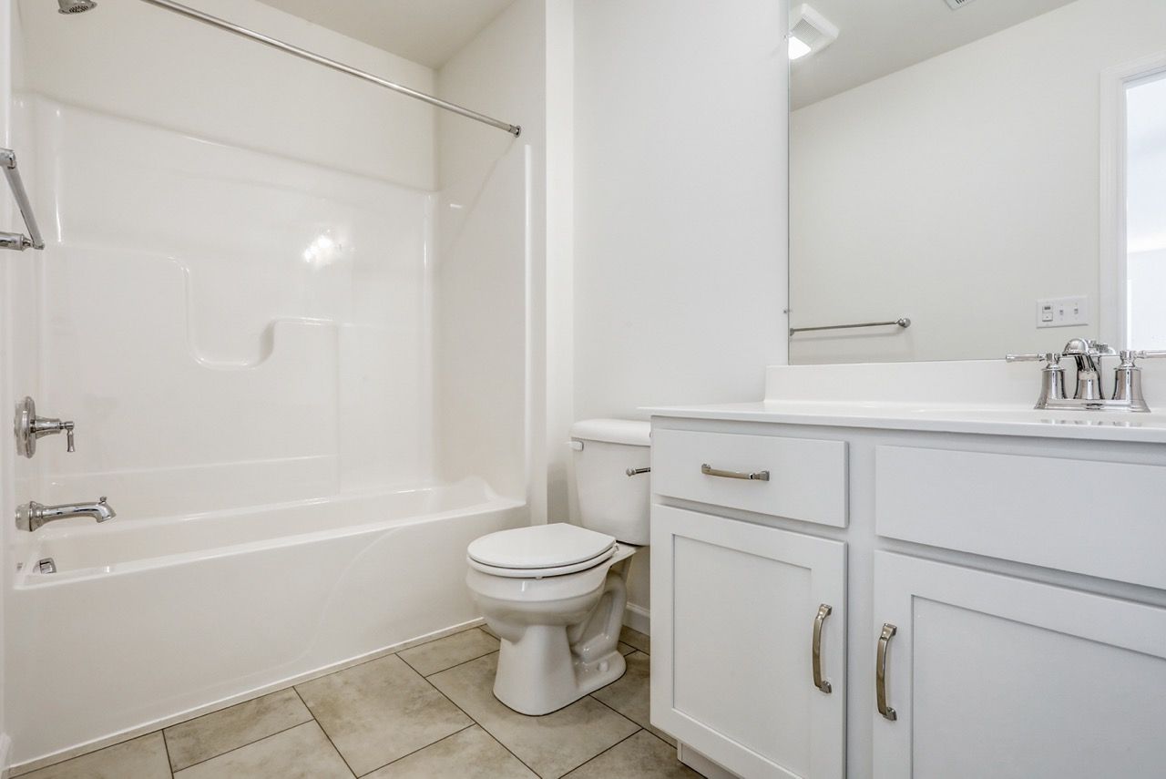 Full Bathroom of the Sloane II Model from Garman Builders