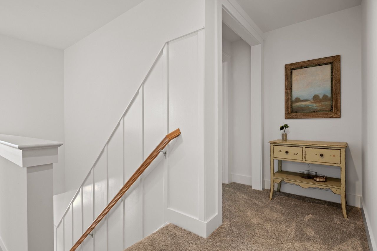 Staircase of the Mackenzie Model from Garman Builders