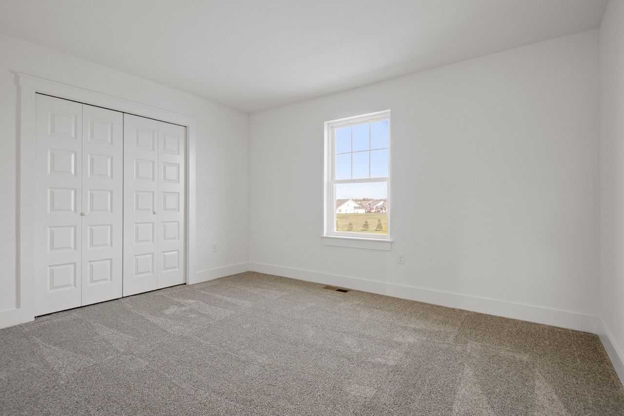Empty Room of the Mackenzie Model from Garman Builders
