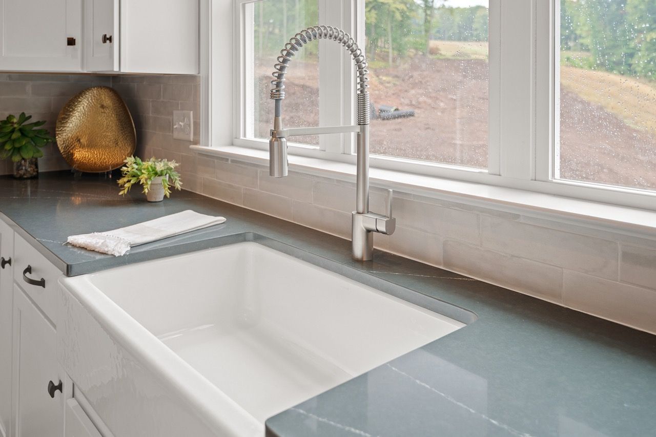 Kitchen of the Nottingham Model from Garman Builders