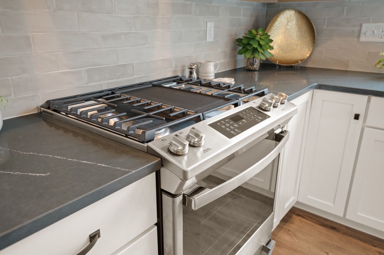 Kitchen of the Nottingham Model from Garman Builders