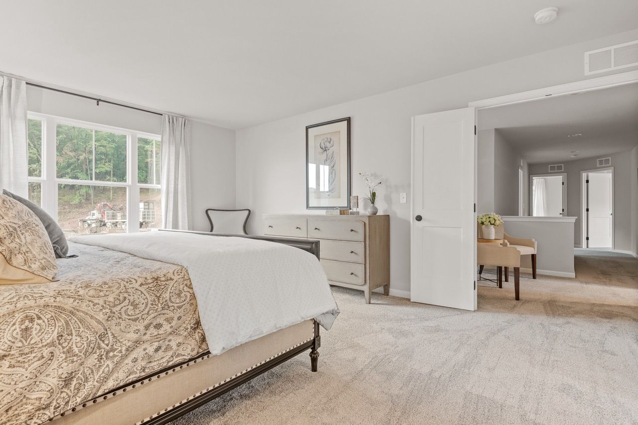 Large Bedroom of the Nottingham Model from Garman Builders