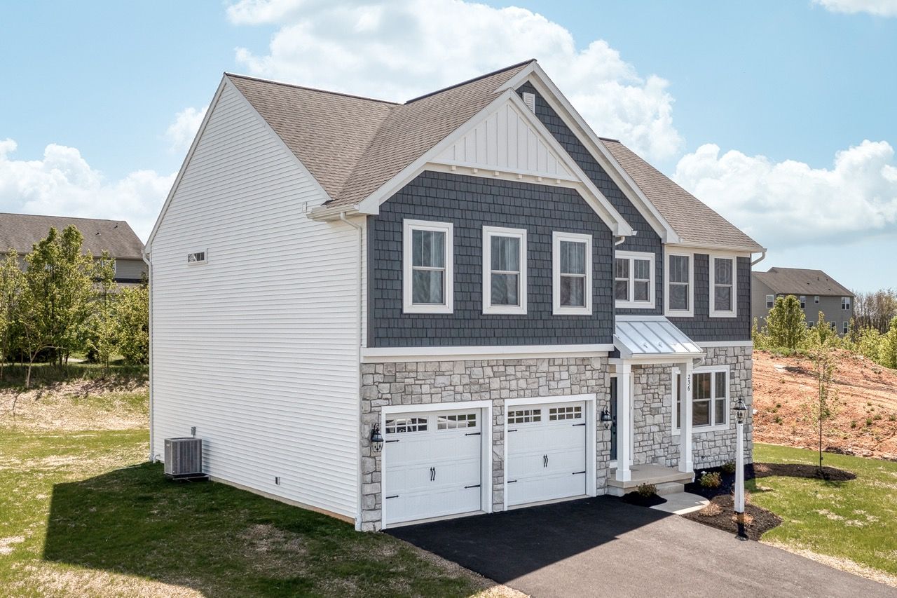 Front Elevation of the McKenna Model from Garman Builders