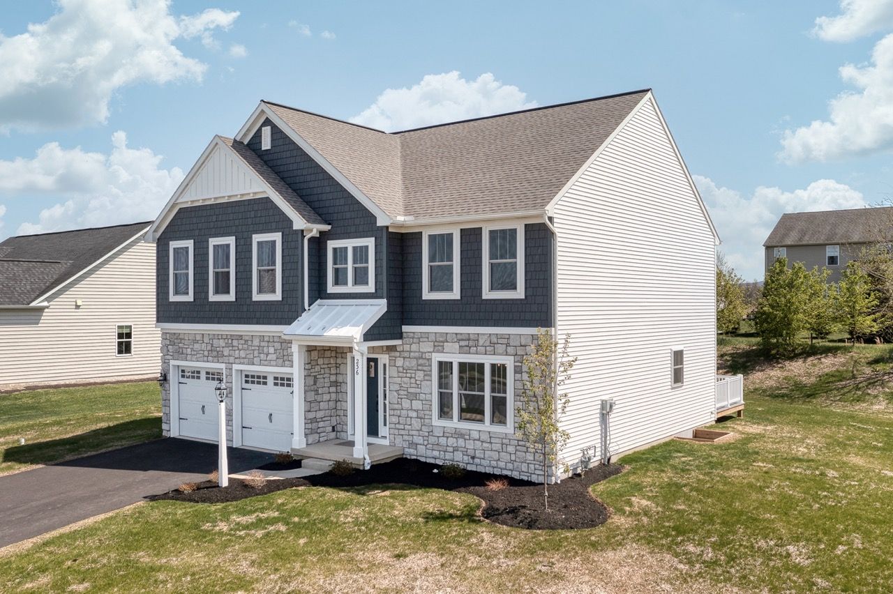 Front Elevation of the McKenna Model from Garman Builders