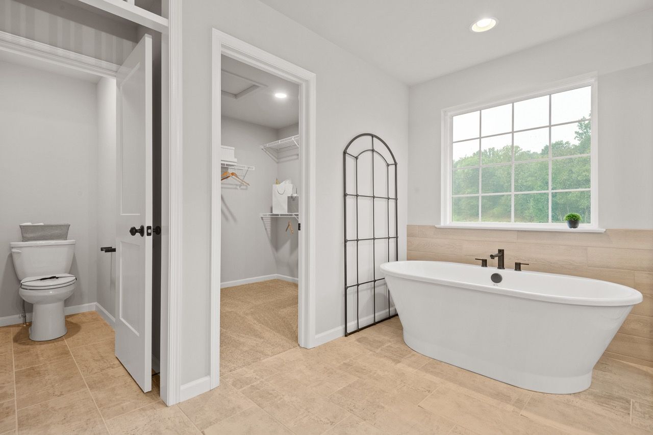 Full Bathroom of the Nottingham Model from Garman Builders